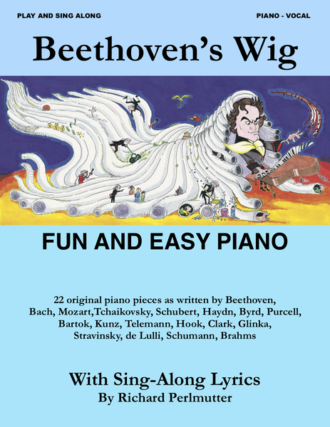 cover of Beethoven’s Wig Fun And Easy Piano Songbook