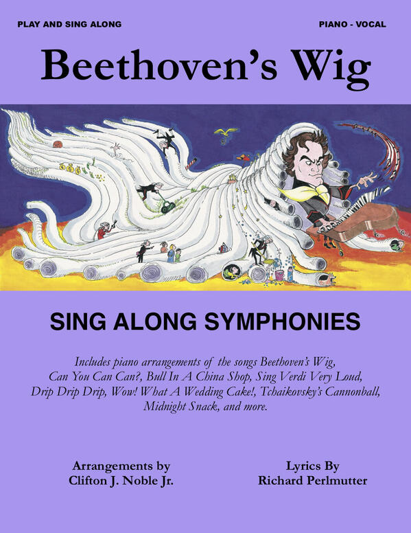 cover of Beethoven’s Wig Sing Along Symphonies Songbook